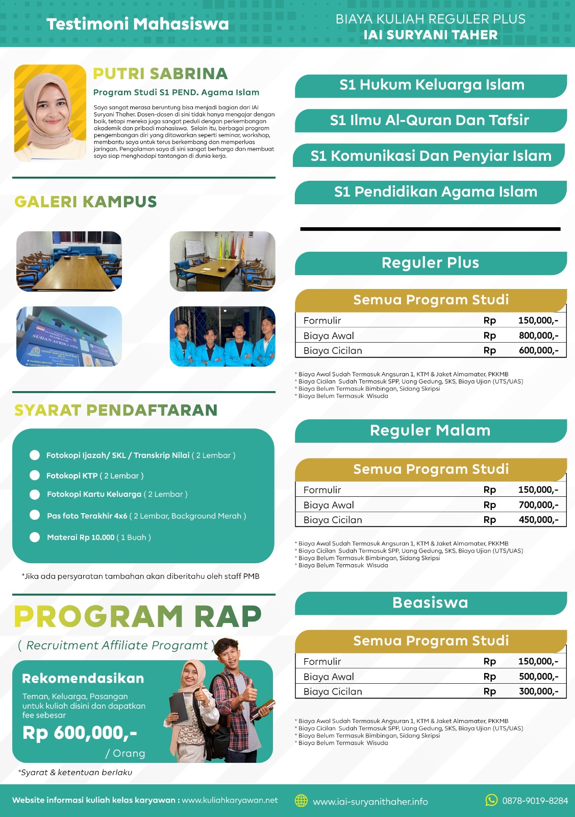Brosur Belakang
